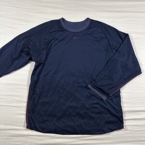 Vintage Nike Reversible Jersey Shirt Y2K 90s USA Mens XL Heavy Weight Blue Red